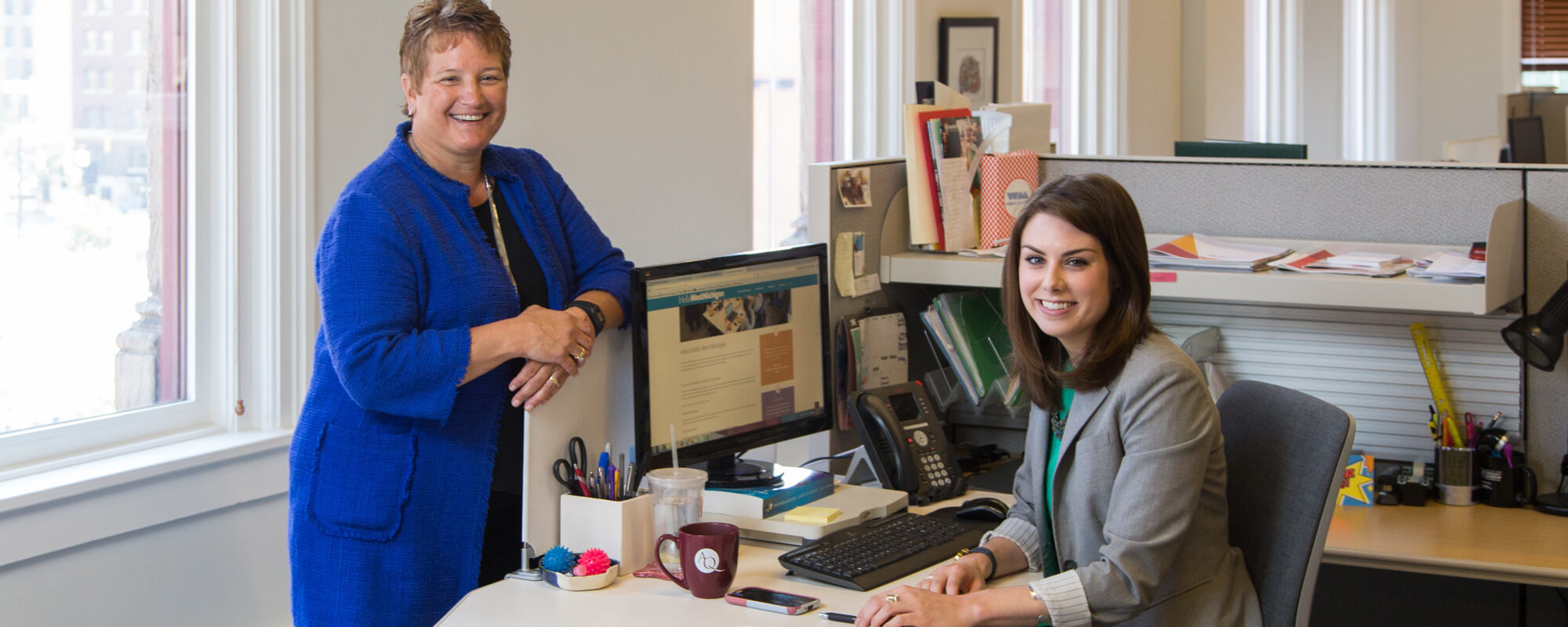 cindy and rachel office