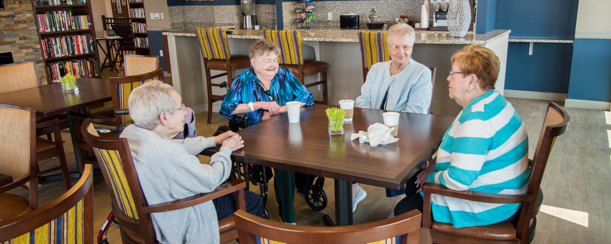 retirement first and main coffee