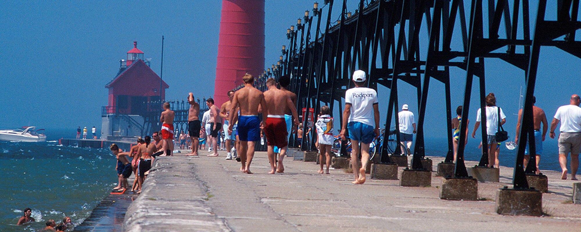 grand haven summer weather